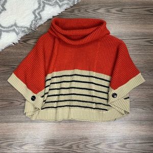 Anthro Moth Poncho Size XS/S